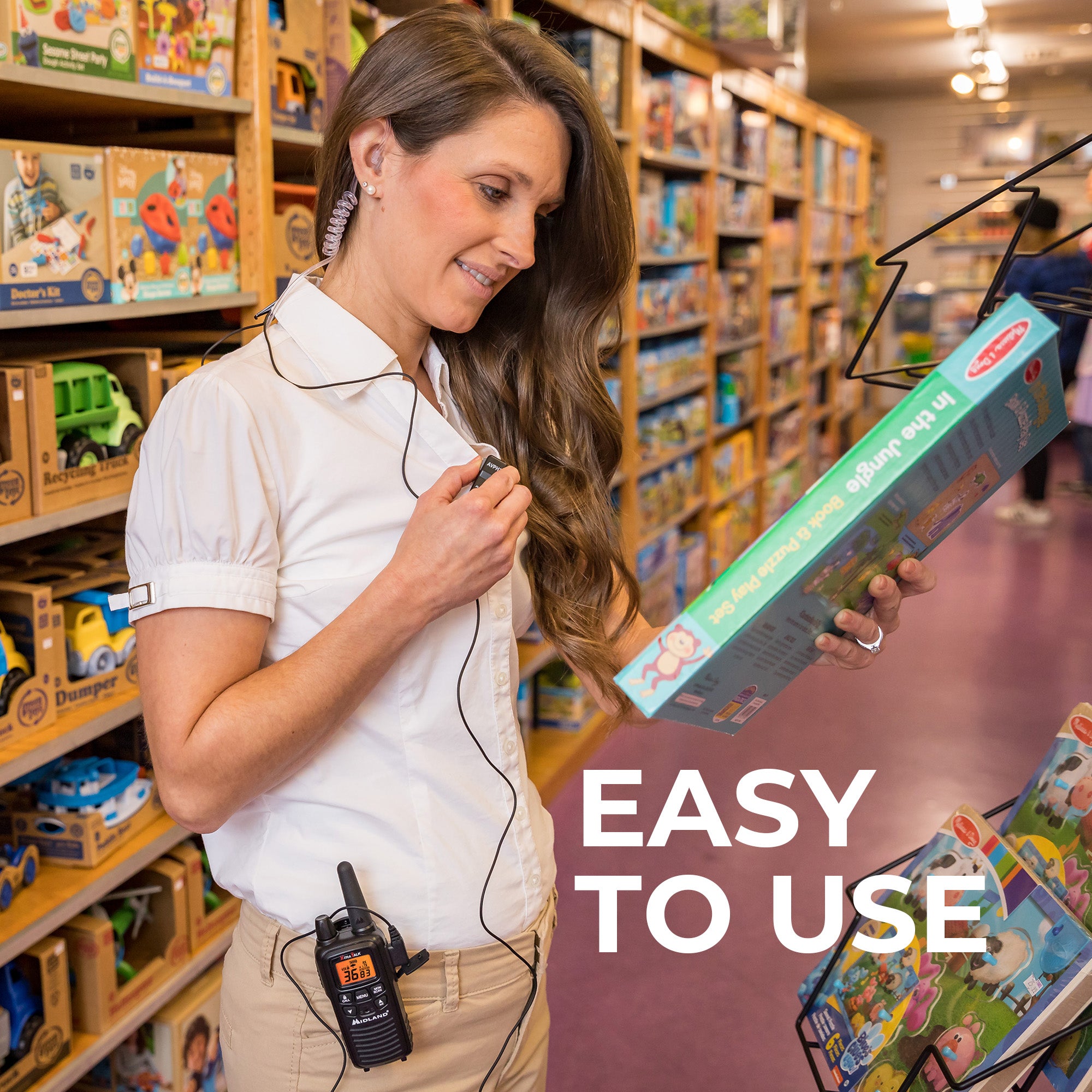 LXT600VP3 FRS License-Free Walkie Talkie 2-Pack | Midland Radio