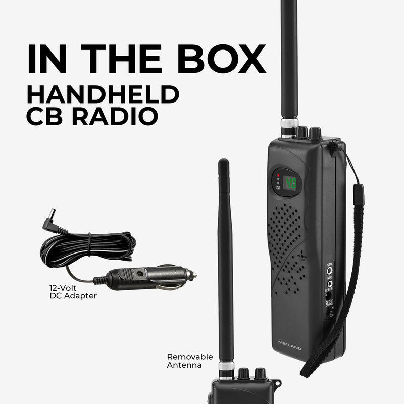 75-785 Durable Handheld CB Radio