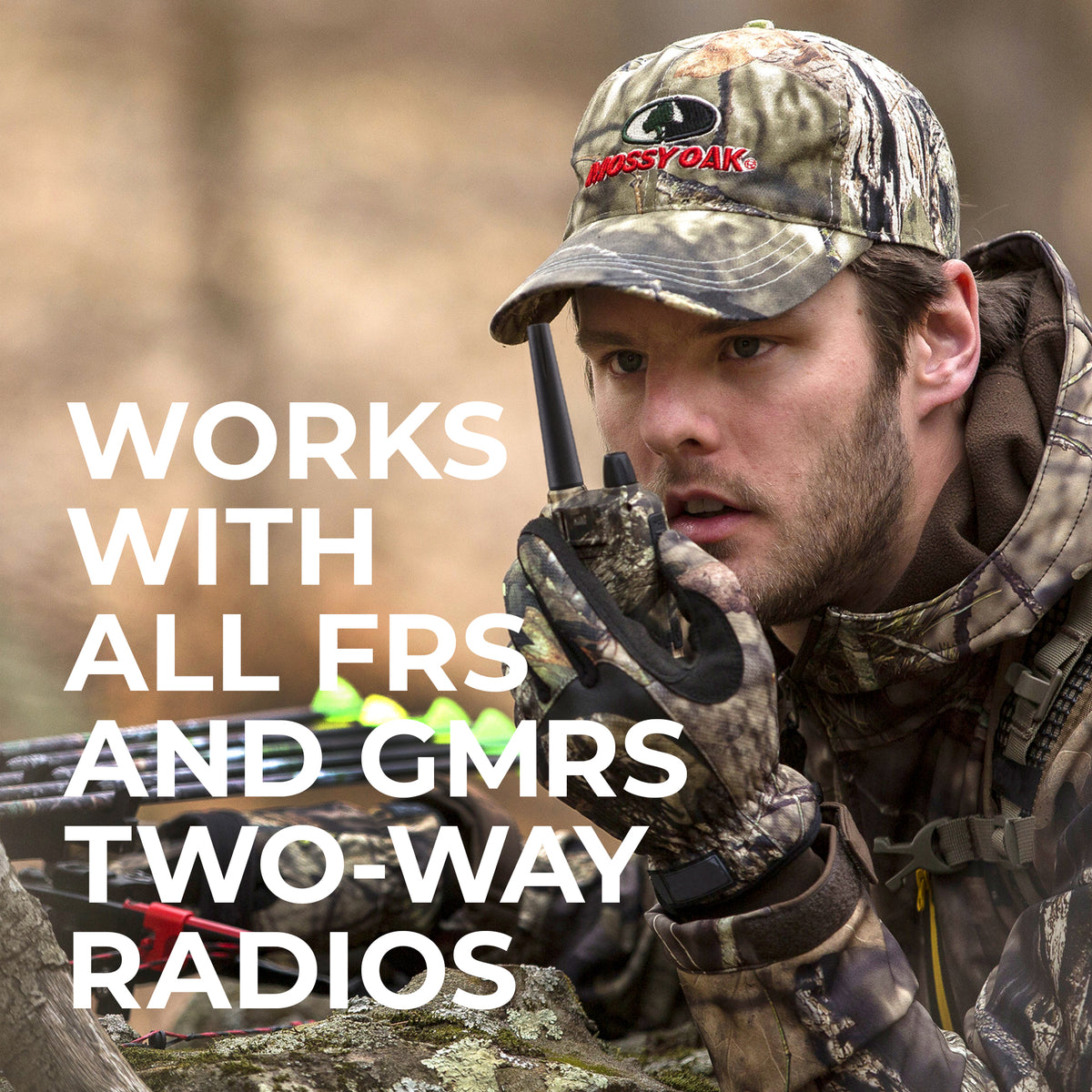 GXT1050 GMRS Two-Way Radio Bundle Camo - GXT1050VP4