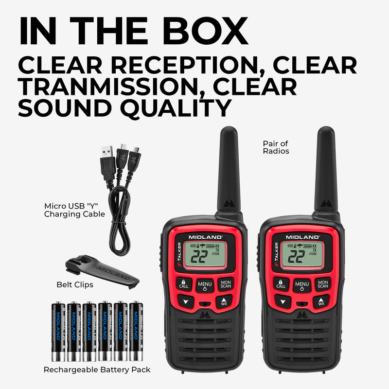 T31 X-Talker® FRS Two-Way Radio - T31VP