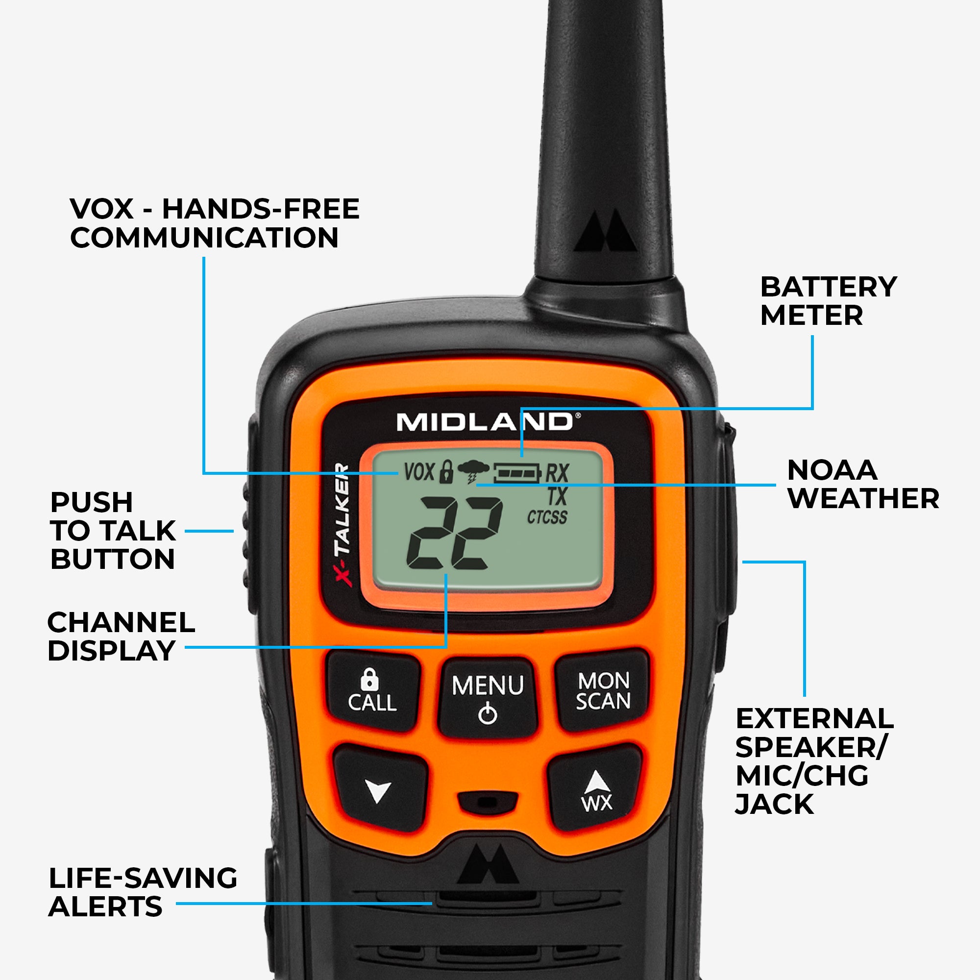 X-TALKER T71VP3 sold TWO-WAY RADIO