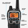 T71 X-Talker FRS Walkie Talkie 2-Pack - T71VP3