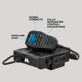 MXT575SPKM 50W MicroMobile GMRS Two-Way Radio |  Range Pro Trail Kit