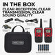 Portable Emergency Radio Two-Way Radio Bundle - EX37VP