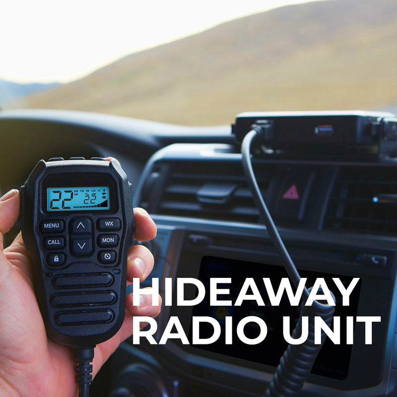 MicroMobile® GMRS 15-Watt Radio and Speaker Bundle - MXT275SPVP