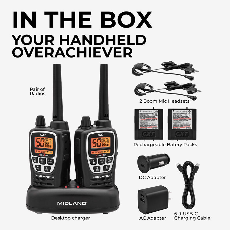 GXT3000 GMRS Two-Way Radio Bundle - GXT3000VP4