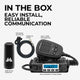 MXT115 MicroMobile® GMRS 15-Watt Two-Way Radio Bundle - MXT115VP3