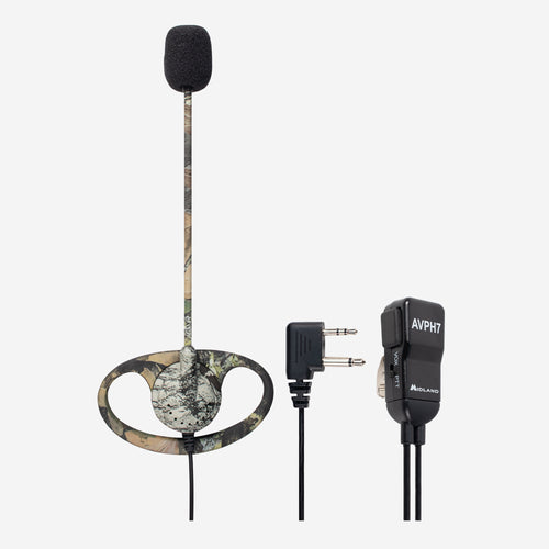 AVPH7 Camo Headsets with Boom Mic