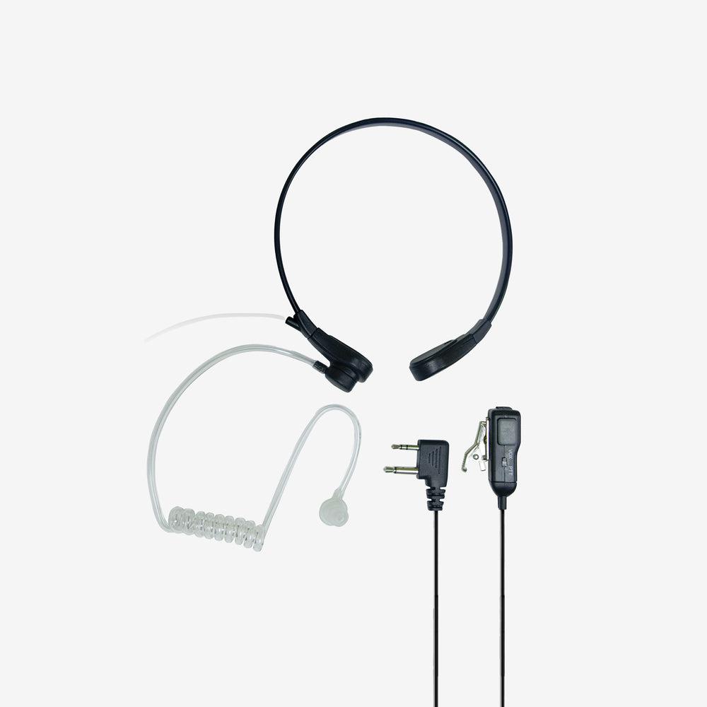 Midland AVPH8 Acoustic Throat Microphone Headset – MIDLAND