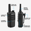 BR10 BizTalk FRS Heavy‑Duty Business Radio 2‑Pack - BR10X2