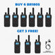 BR180 BizTalk® 6 Single Radios + 3 FREE - BR180BONUS3