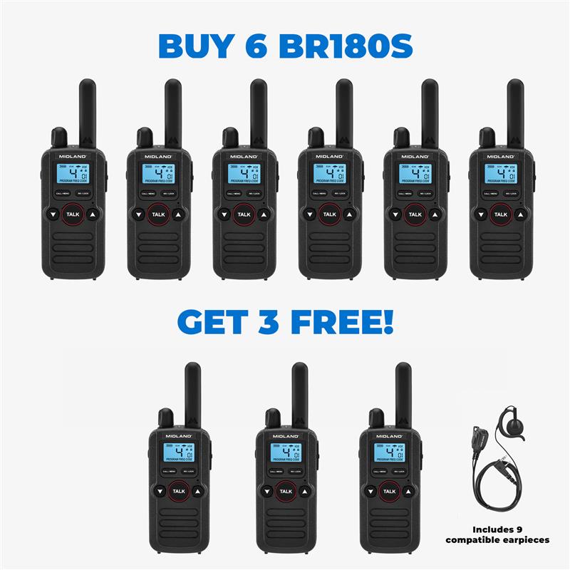 BR180 BizTalk® 6 Single Radios + 3 FREE - BR180BONUS3