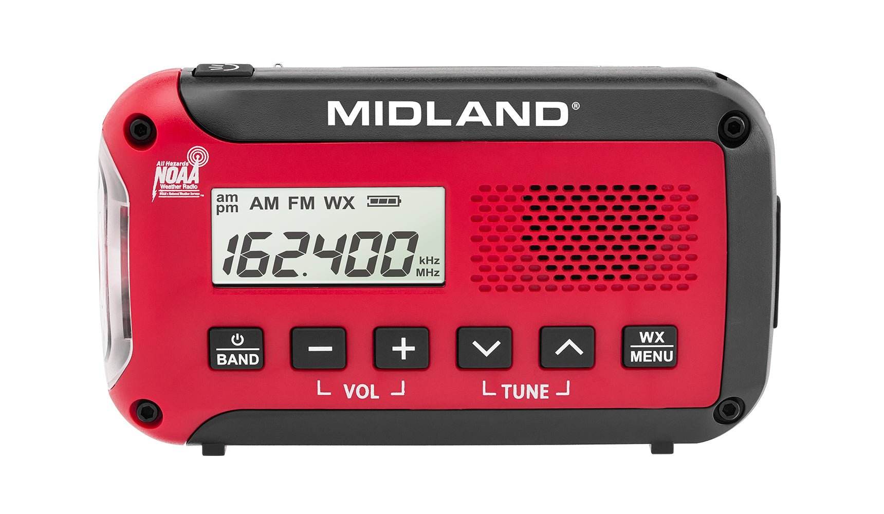 ER10VP  E+READY® Compact Emergency Alert AM/FM Weather Radio
