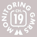 Monitoring GMRS Channel 19 Decal