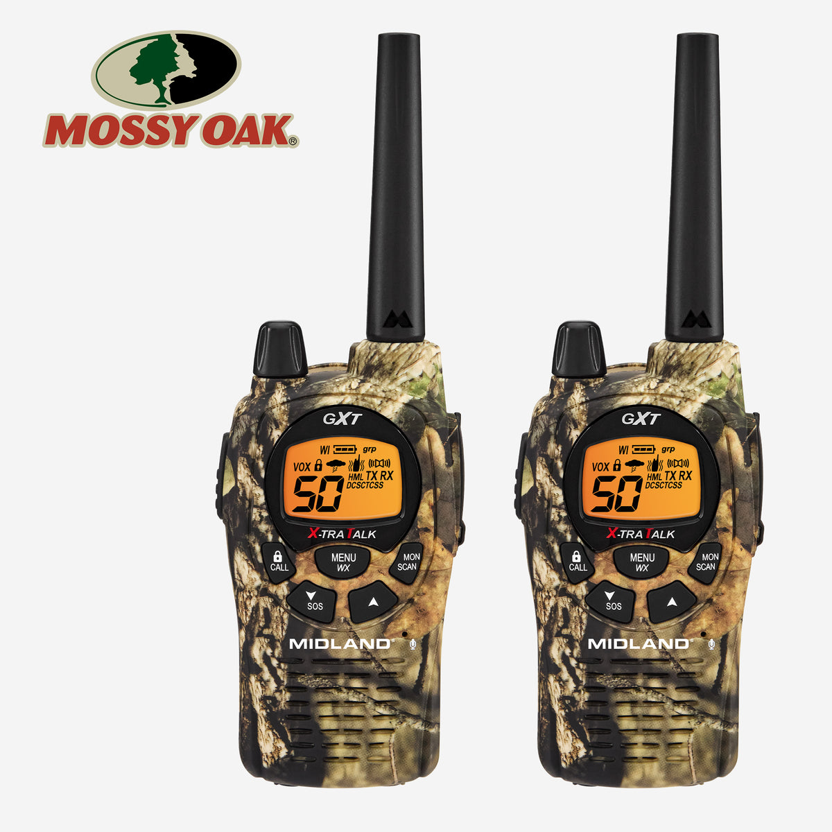 Midland Gmrs Radio Bidirezionali Gxt1000Vp4 Walkie Talkie 50 Canali - Foto 2