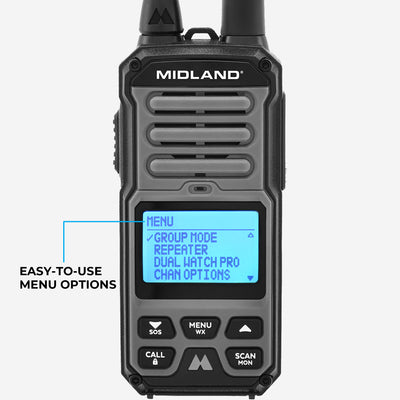 GXT67 GMRS 5-Watt Walkie Talkie - GXT67PRO
