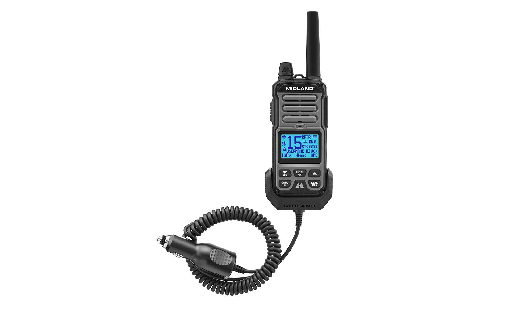 Midland 5Watt GMRS Handheld 2Way Radio GXT67 Pro