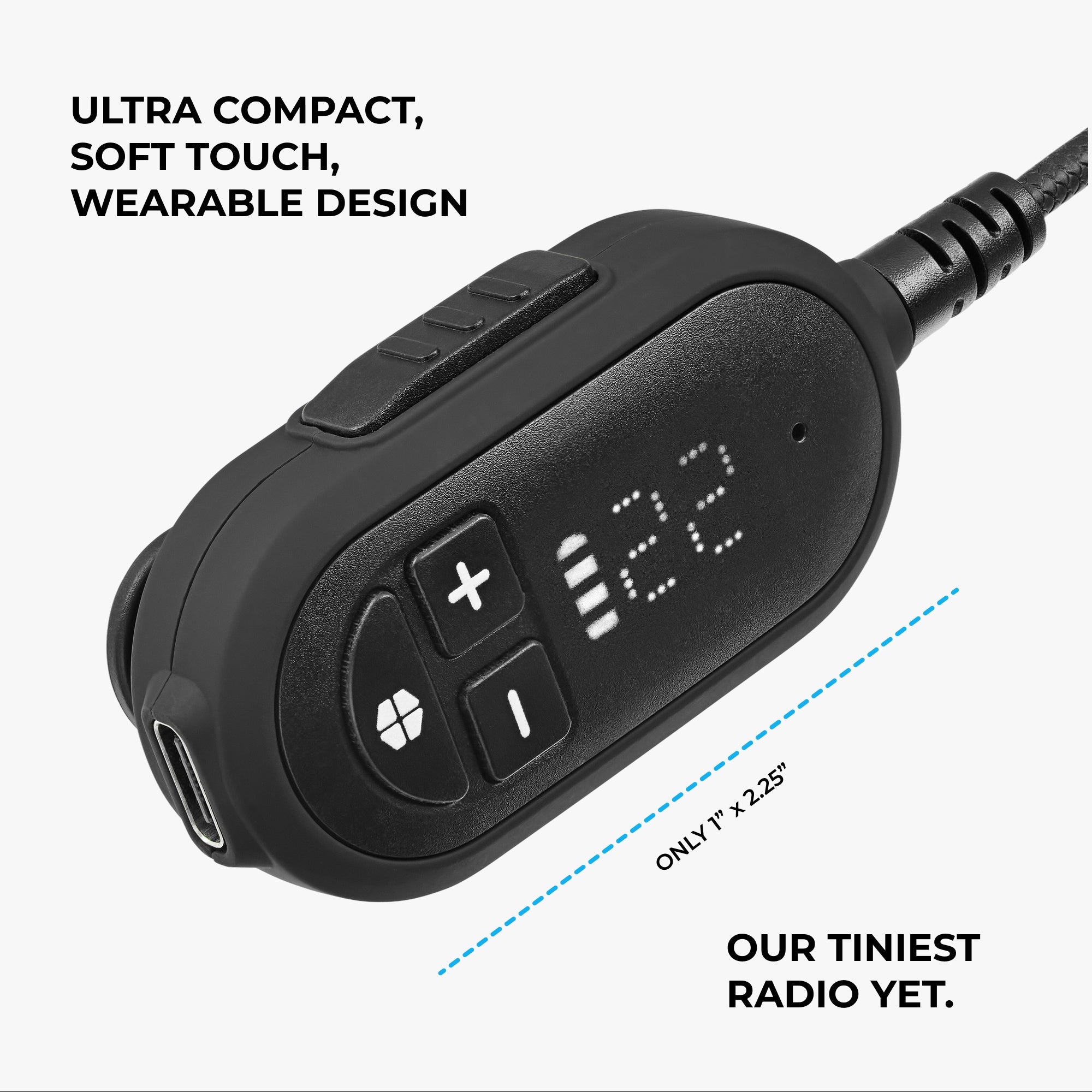ClipTalk Portable FRS Radio