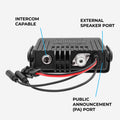 MXT115P 15W MicroMobile GMRS Radio