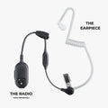 Surveillance Earpiece For ClipTalk - CH03