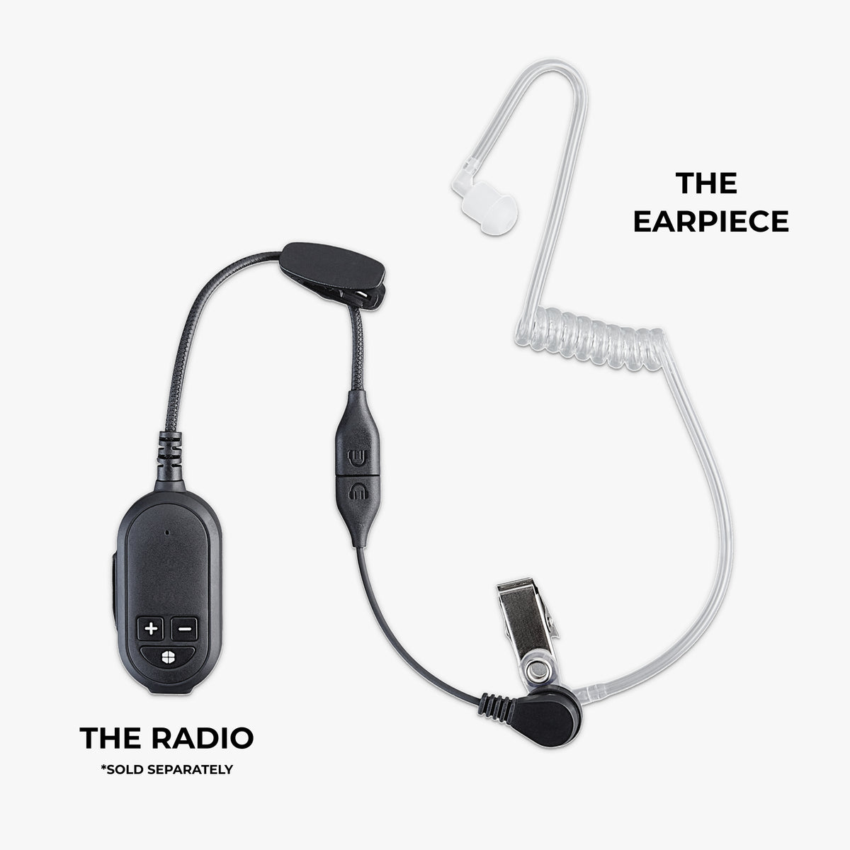 Surveillance Earpiece For ClipTalk - CH03