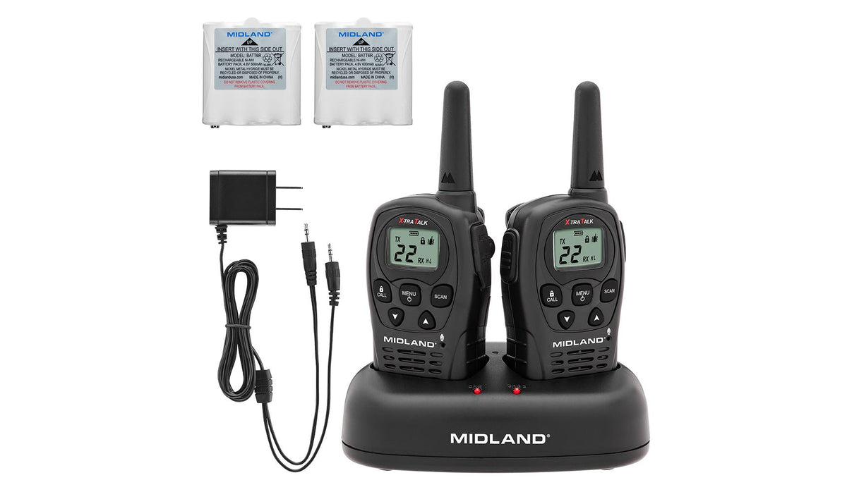 Midland LXT500VP3 Walkie Talkie - 2 Pack | Midland Radio