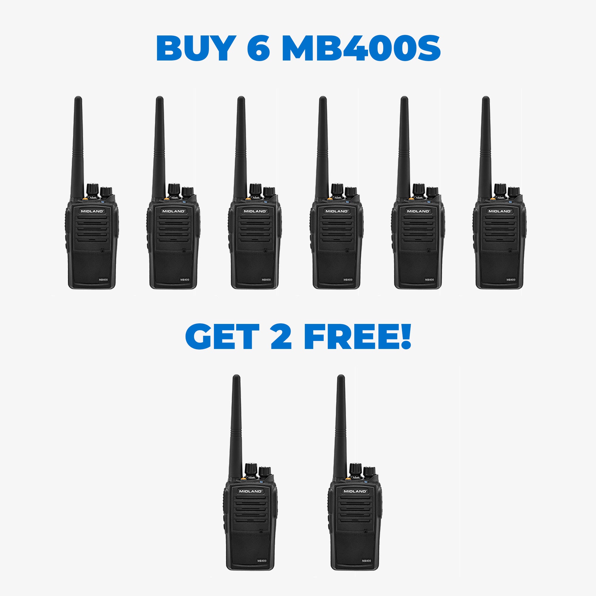 MB400 BizTalk® 6 Single Radios + 2 FREE - MB400BONUS2