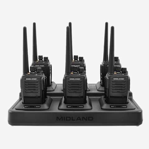 MB400 BizTalk® Business Band Two-Way Radio 6-Pack Bundle - MB400X6MC