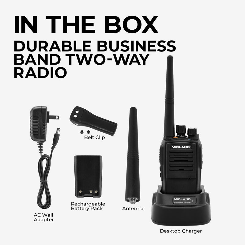 MB400 BizTalk® Business Band Two-Way Radio - MB400