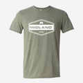Est. 1959 Midland Crest T-Shirt - Black - Grey - White - Green