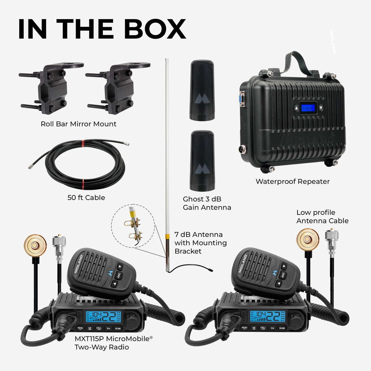 MXR115AG - GMRS Repeater Bundle