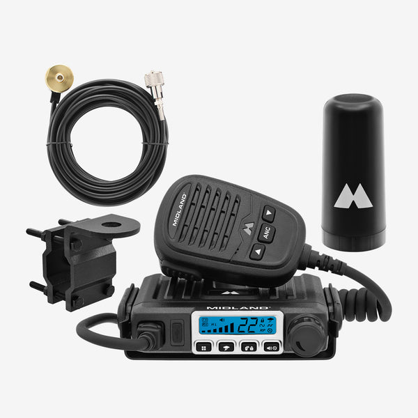 MicroMobile® GMRS 15-Watt Two-Way Farm Tractor Radio Bundle - MXT115AGVP3