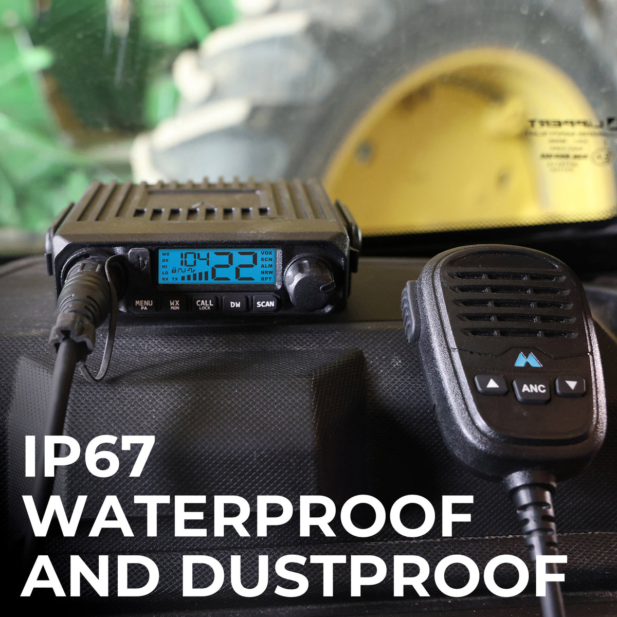 MXT115AGVP3 15W MicroMobile GMRS Two-Way Radio | Farm Tractor Bundle
