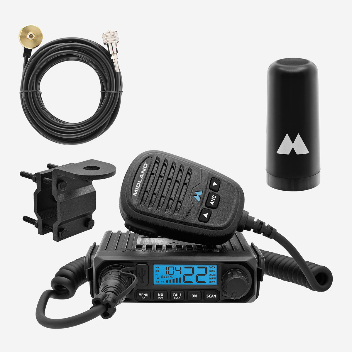 MXT115AGVP3 15W MicroMobile GMRS Two-Way Radio | Farm Tractor Bundle