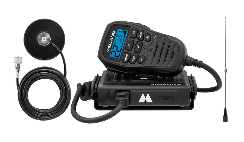 MXT275 MicroMobile® GMRS 15-Watt Extended Range Bundle - MXT275-WHIP