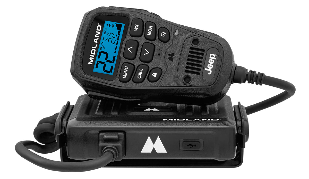 MXT275 MicroMobile® Jeep® GMRS 15-Watt Two-Way Radio - MXT275J