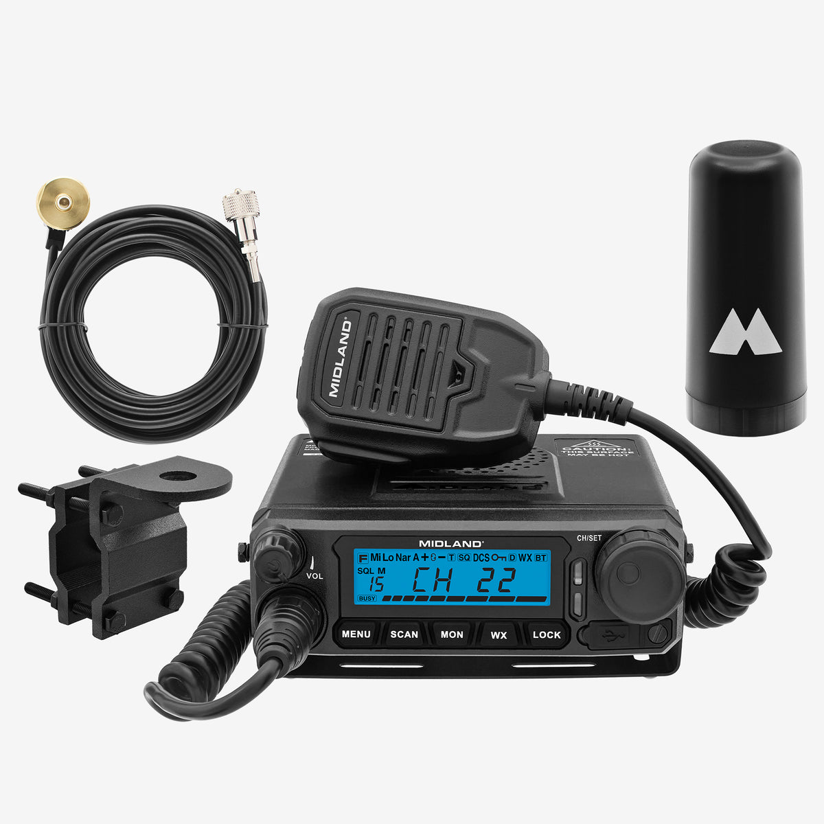 MicroMobile® 50-Watt GMRS Two-Way Farm Radio Bundle - MXT500AGVP3