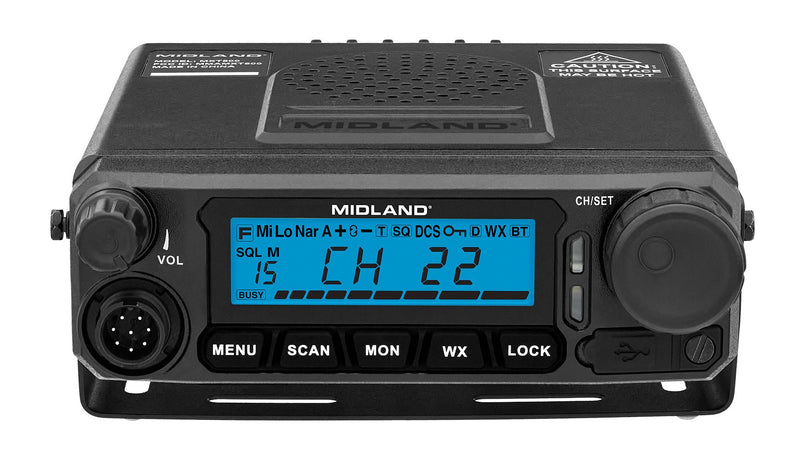 MXT500 MicroMobile® GMRS 50-Watt Two-Way Radio - MXT500