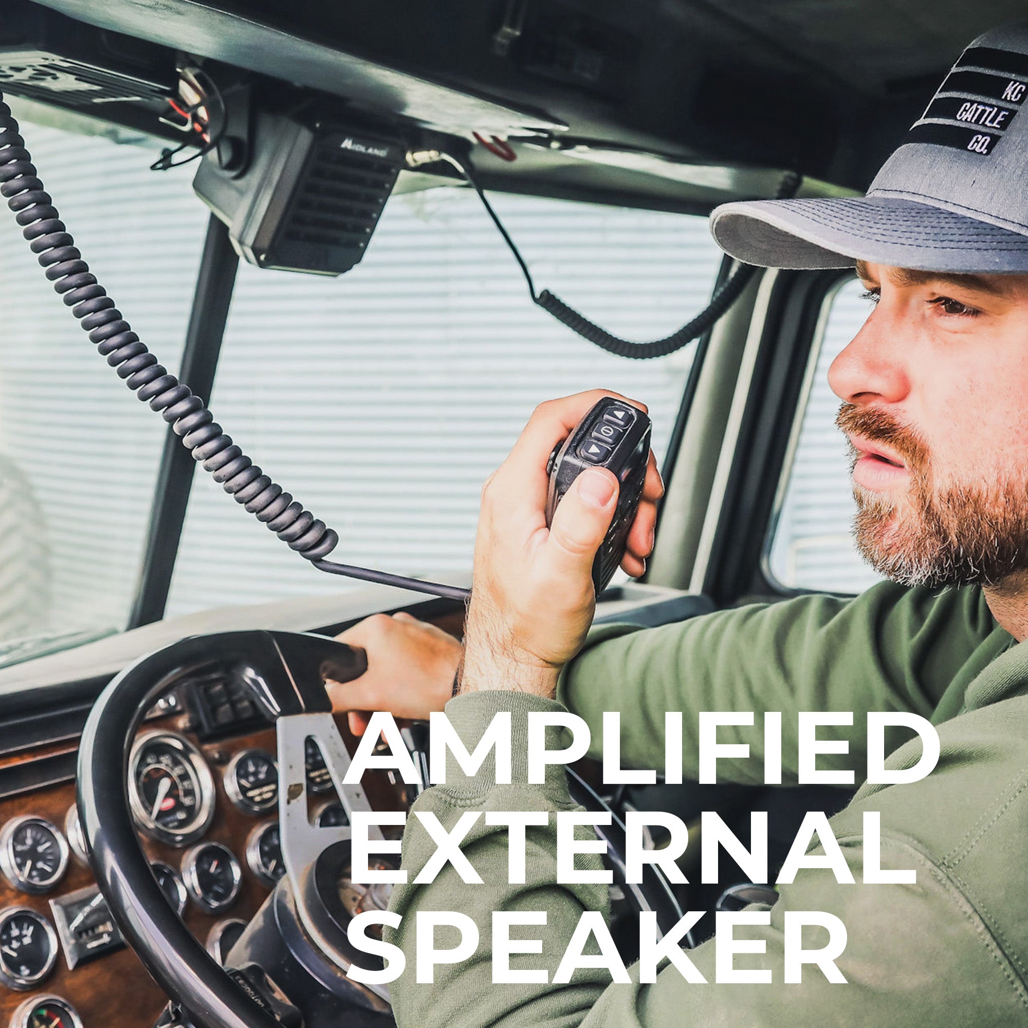 Midland SPK200: Amplified AI Noise-Canceling Speaker – MIDLAND