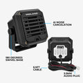 MXT500AGVP3SP 50W MicroMobile GMRS Two-Way Radio | Antenna & Speaker Bundle