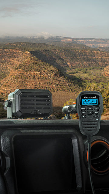 GMRS Radio and Micrphone