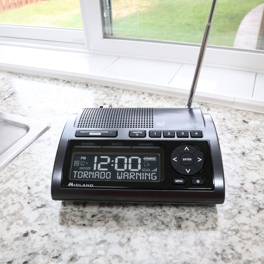 WR400 Deluxe NOAA Weather Radio | Midland Radio – MIDLAND