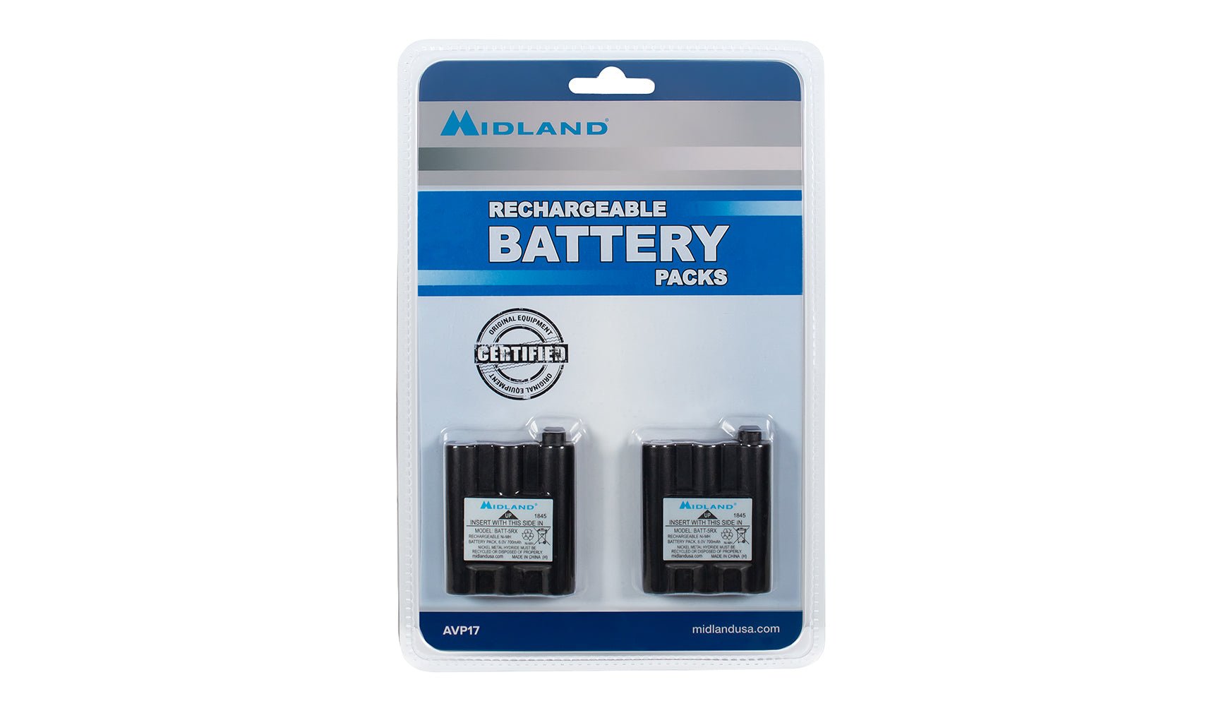 Midland Radio Rechargeable Battery Pack AVP17