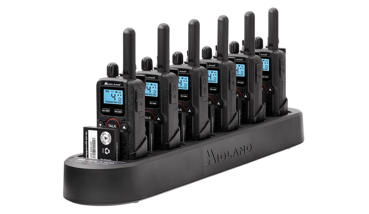 Midland BizTalk® BR180X6BGC Business Radio Bundle Pack