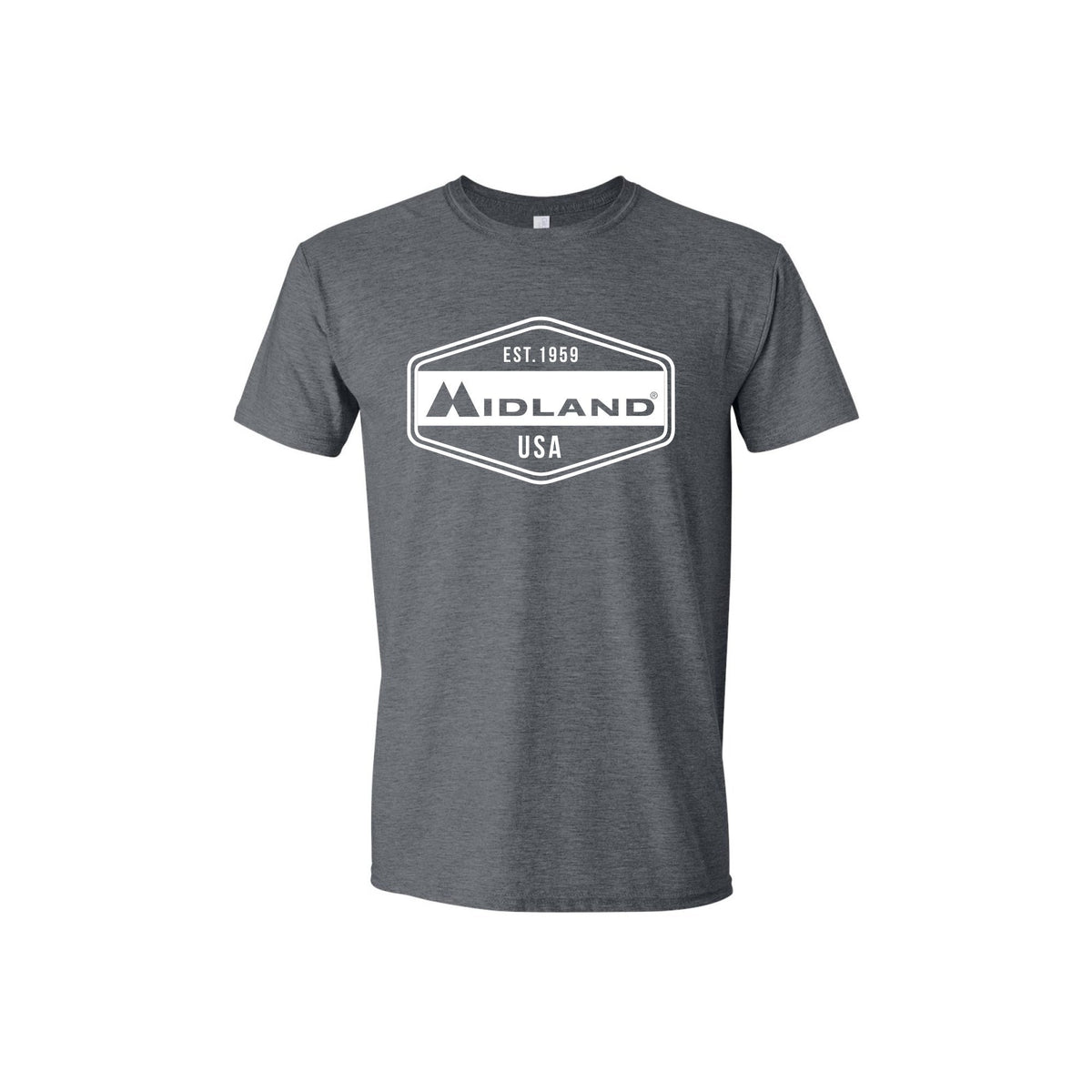 Midland "Est. 1959" Crest T-Shirt Heather Gray