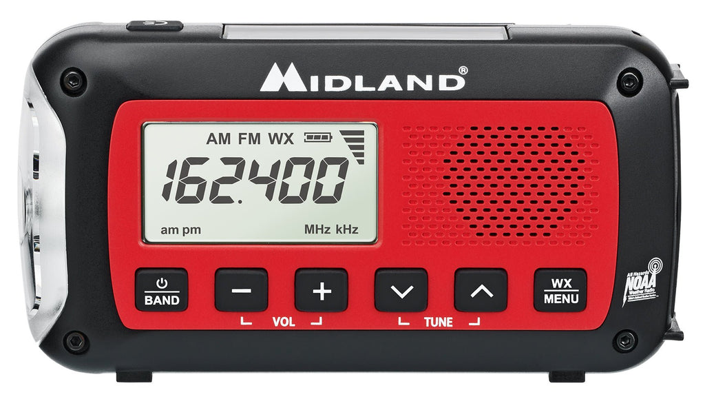 Midland White NOAA Weather Alert Radios Digital Battery Operated - Ace  Hardware