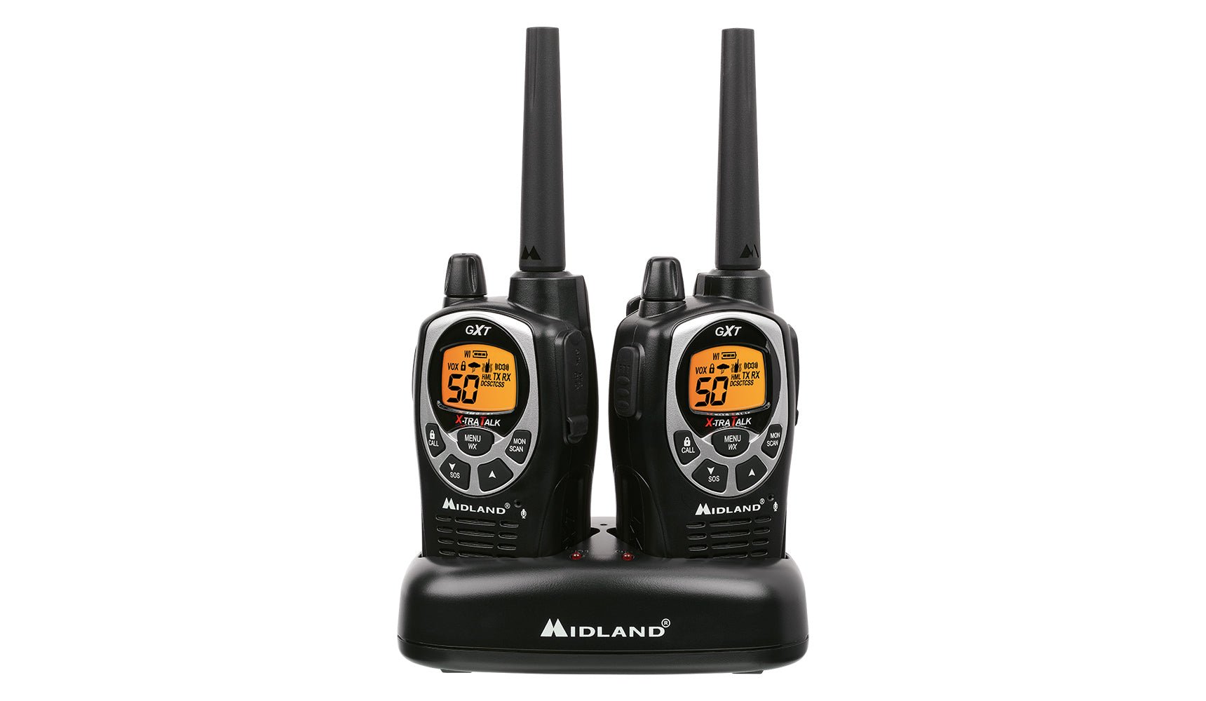 Midland GXT1000VP4 GMRS Two-Way Radio With Charger