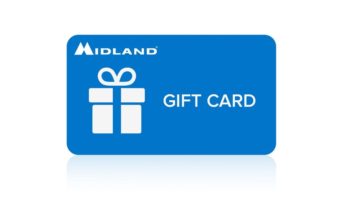 Buy Radio Gift Card for Family  Friends Online Midland Radio