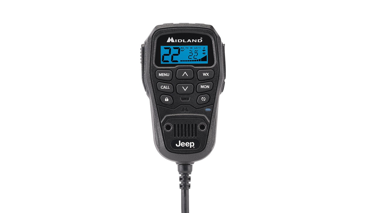 Microphone de remplacement Midland GB-1, micro pour haut-parleur