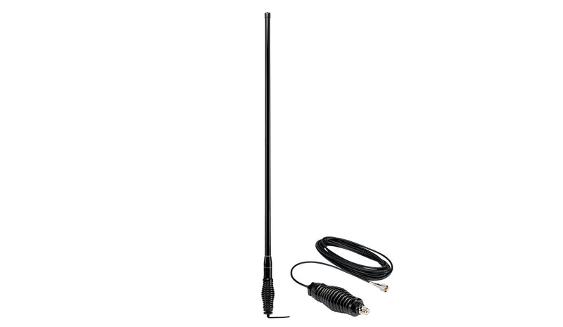 MicroMobile® Highland™ Tall 6.6dB Gain Heavy-Duty Bullbar Antenna System - MXAT04VP